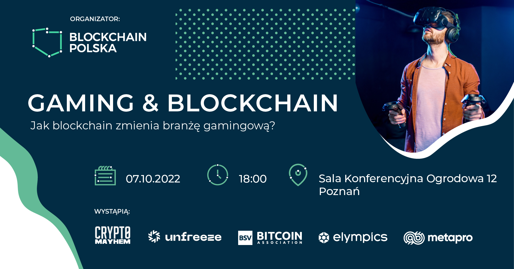 Gaming & Blockchain - meetup w Poznaniu z Blockchain Polska